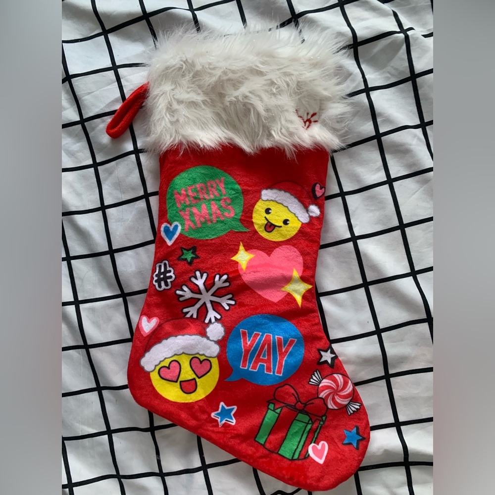 Justice emoji stocking